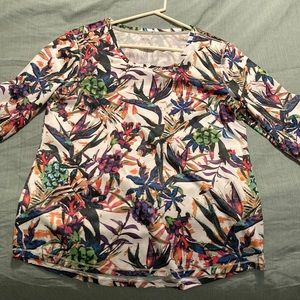 Reel Legends Long sleeve rash guard shirt- Women's Size L